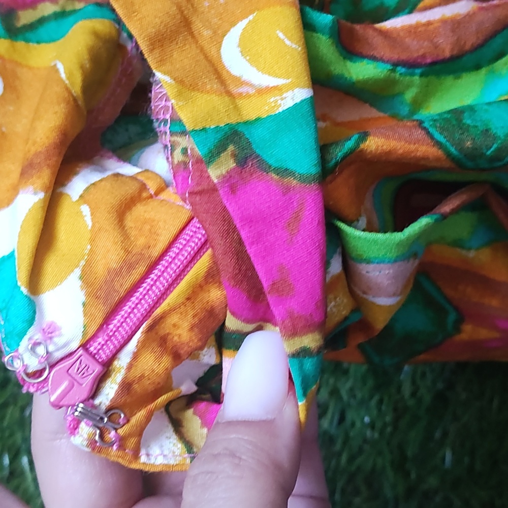 Flying Tomato Multicolor Bohemian Skirt WITH POCKETS - Picture 5 of 6